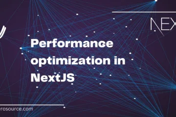 Performance optimization in NextJS